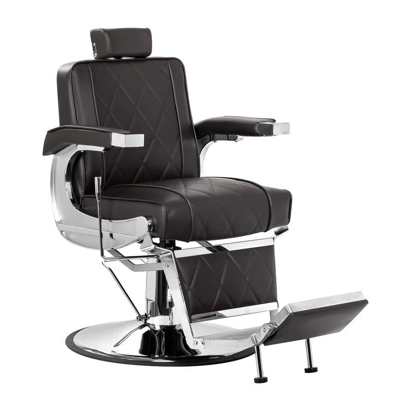 Hair System Barber Chair Bruin – Luxe Professionele Barberstoel – Volledig Verstelbaar & Ergonomisch Comfort