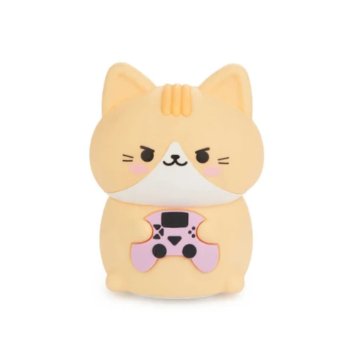 Balvi nachtlampje Kawaii gamer oranje