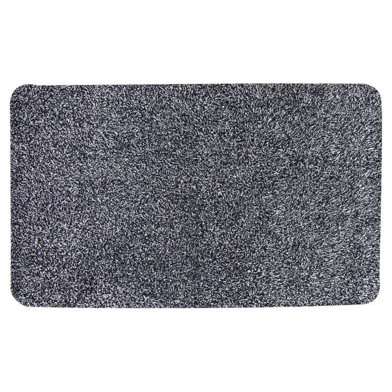 Magic Mat Schoonloopmat 75×45 cm Zwart – Extreem Absorberende Deurmat Met Antislip – Wasbaar – Voor Binnen & Buiten – Ook Als Badmat Geschikt
