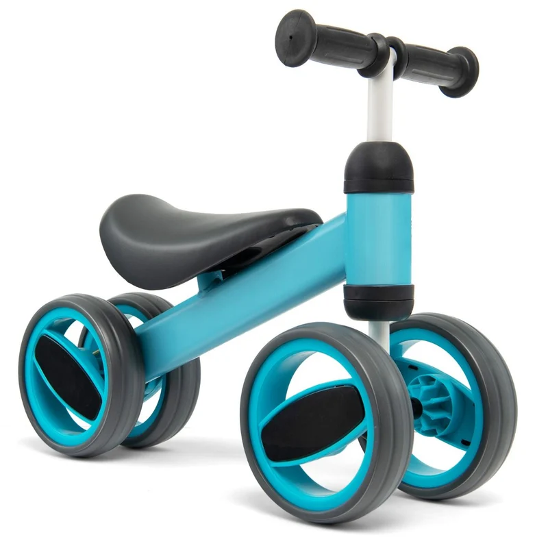 Trendmix Loopfiets vanaf 1 Jaar – Kinderloopfiets met 4 Wielen – Blauw