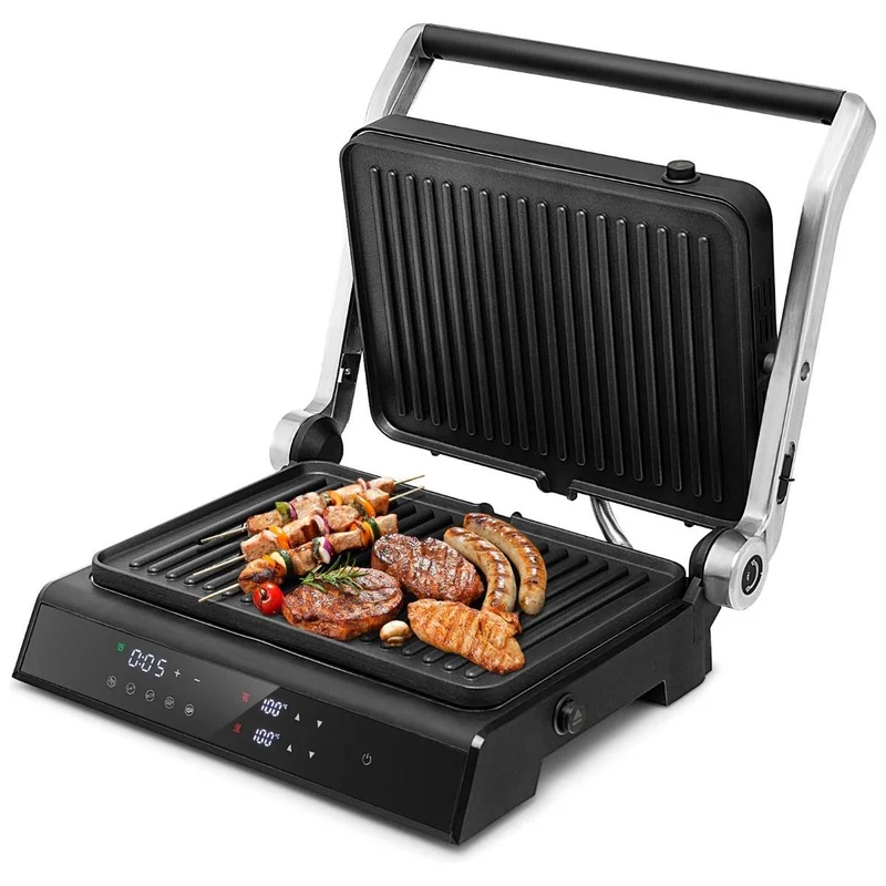 Trendmix Contactgrill 3-in-1 – Panini Grill & Tafelgrill met Uitneembare Platen