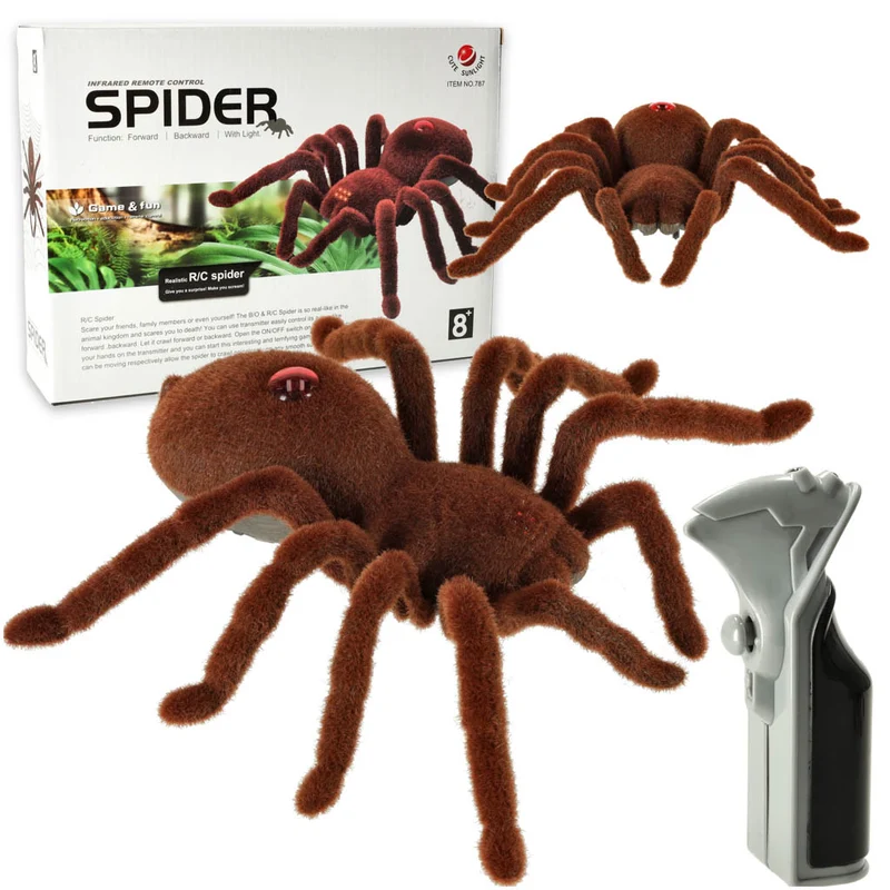 Ikonka Afstandsbestuurbare Robot Spin – Spider Tarantula RC – Speelgoed Spin met Verlichting – Bestuurbaar voor Kinderen vanaf 8 Jaar