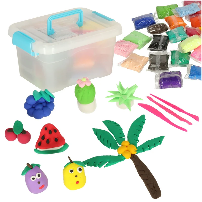 Ikonka Magic Foamcoline Magisch Speelschuim – Inclusief Accessoires – Magisch Foam Speelset 24 x 10 gram