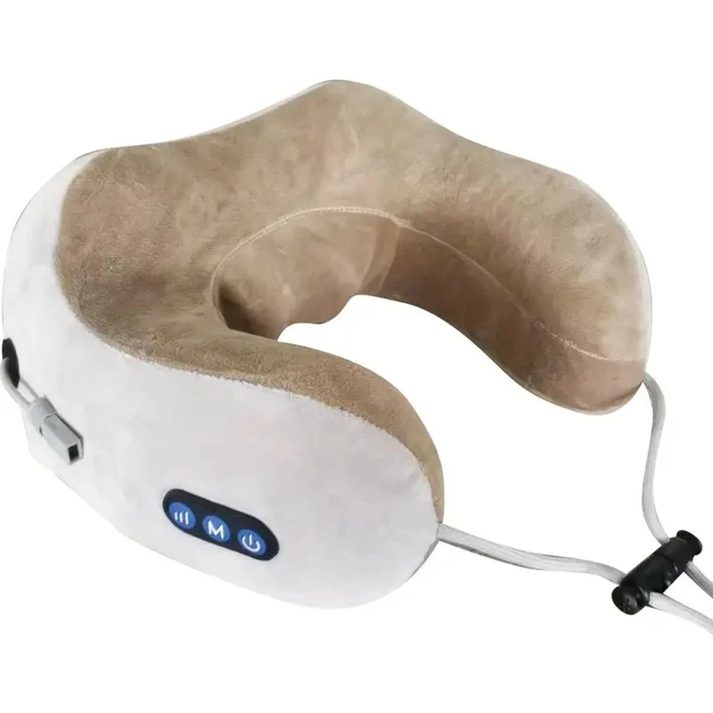 Massagekussen met Shiatsu Nekmassage – Oplaadbaar – U-vorm Reiskussen – Nekmassage Apparaat – Draadloos
