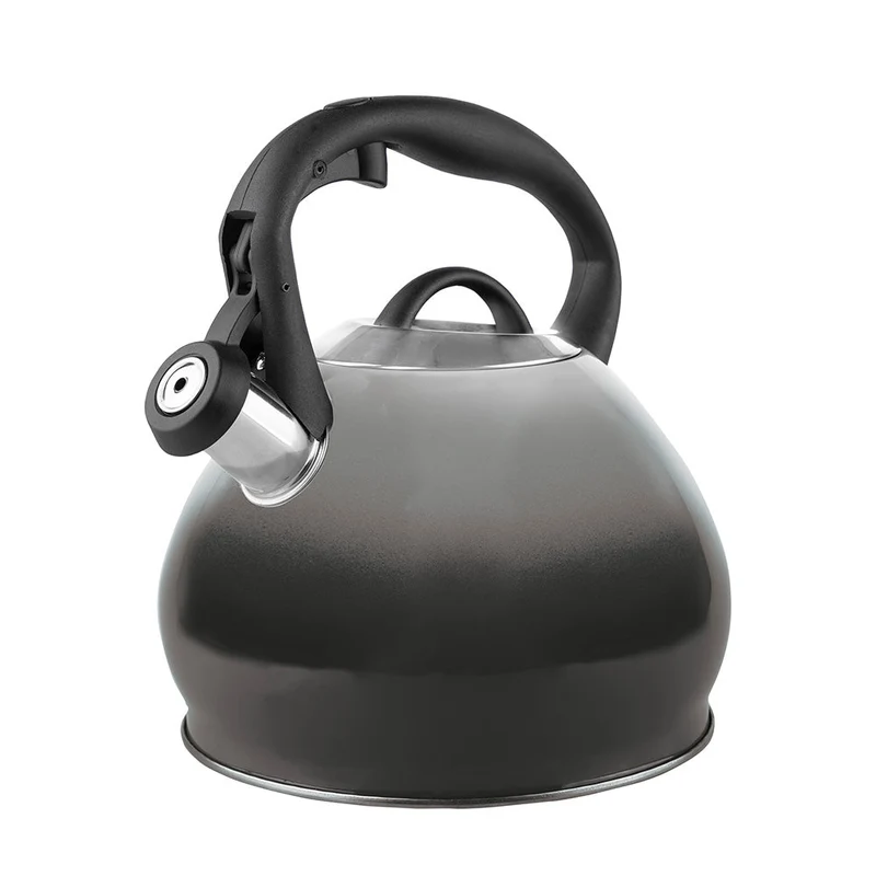 Altom Design Jacob fluitketel RVS donkergrijs / lichtgrijs 3 Liter - ook geschikt voor inductie