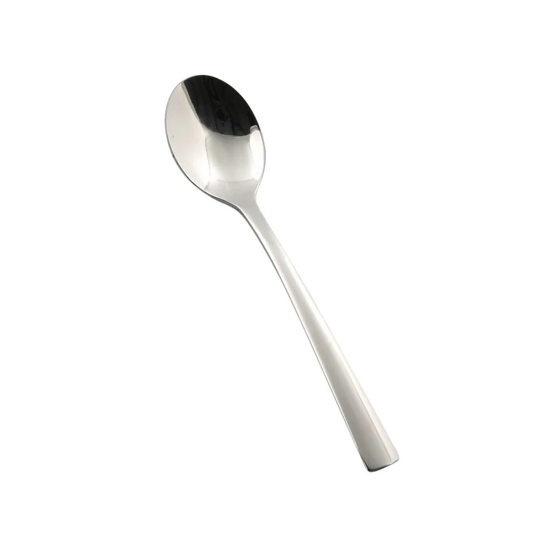 Altom design set van 6 rvs ovale koffie- of theelepels zilver