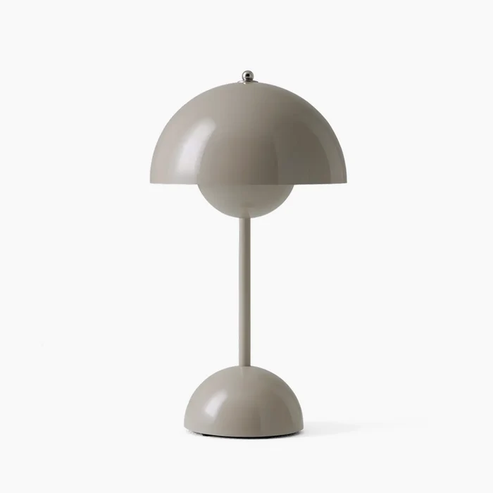 Draadloze LED Tafellamp met Dimfunctie – Sculpturaal Mushroom Design in 9 Kleuren | Sansoti