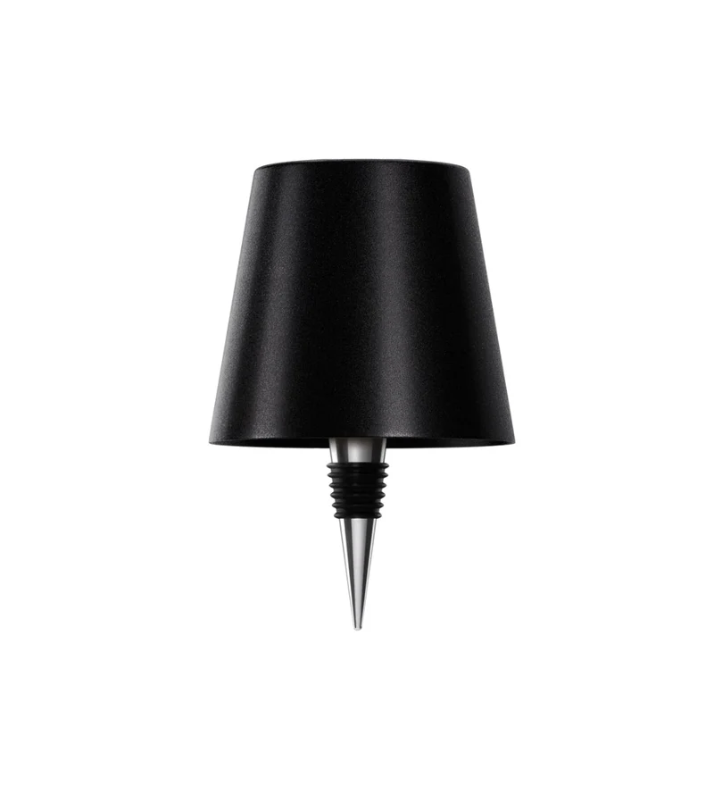 Flessenlamp LED Oplaadbaar Aluminium Tafellamp Voor Wijnfles Warm Licht | Sansoti