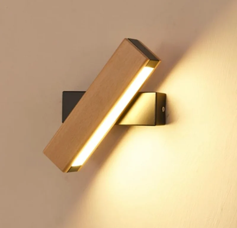 Draaibare Aluminium Wandlamp LED 21-31cm Zwart Wit Minimalistisch Design voor Woonkamer Slaapkamer Hal | Sansoti