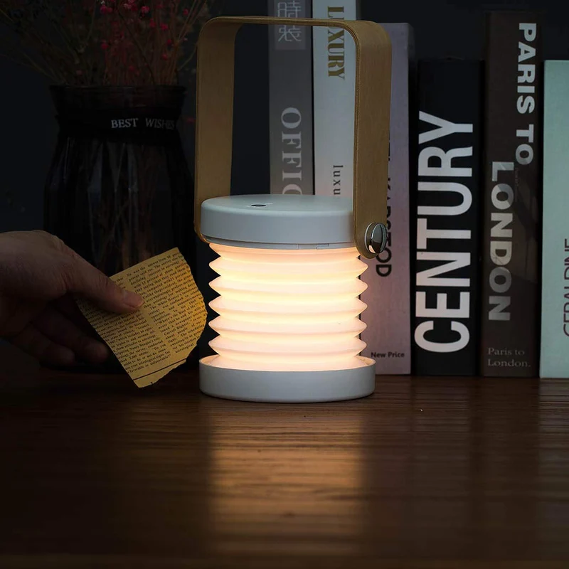 Opvouwbare LED-Leeslamp met USB-Oplaadpoort – Oogvriendelijk Leeslicht zonder Schittering voor Lezen, Werken & Studeren | Sansoti