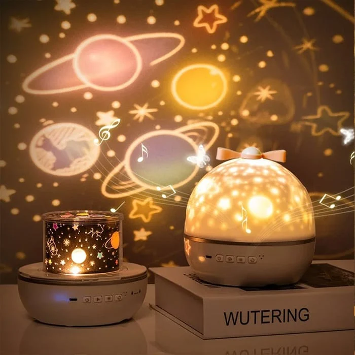 Sterrenhemel Projector voor Kinderen – Creëert Magische Sfeer met Sterren en Sterrenstelsels | Sansoti