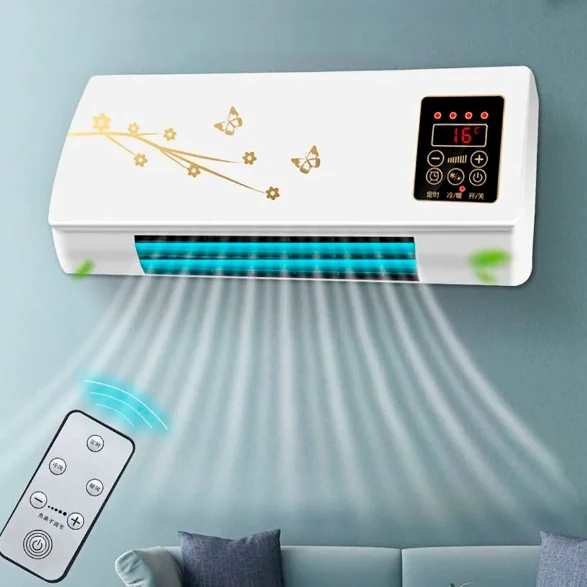 Draagbare 3-in-1 Luchtkoeler met Verdampingstechnologie – USB Ventilator Bevochtiger voor Bureau Nachtkastje | Sansoti