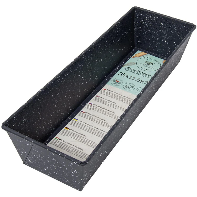 Meyerhoff Cakevorm & Broodbakvorm 35 cm – Rechthoekige Bakvorm
