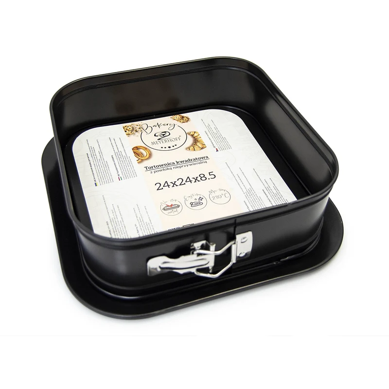 Vierkante Springvorm 24x24 cm – Non-Stick Cakevorm