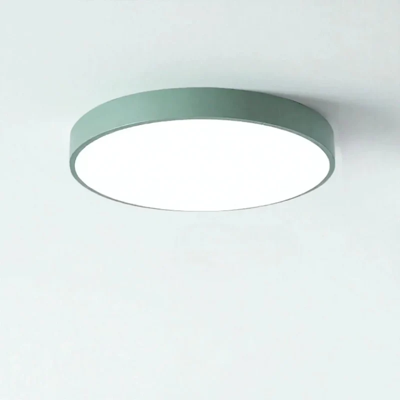 Plafondlamp Rond Ultra-Slim 5cm LED Kleurrijk Modern Plafondverlichting Woonkamer Slaapkamer Kinderkamer | Sansoti