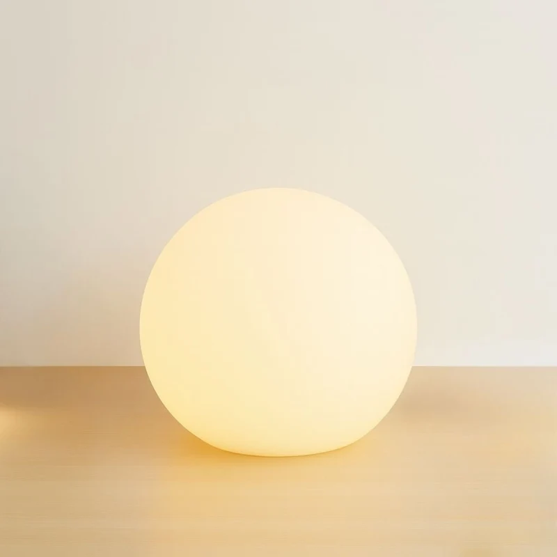 Draadloze LED Maanlamp Tafellamp 16 Kleuren Afstandsbediening IP65 Waterbestendig Sfeerverlichting Binnen Buiten | Sansoti