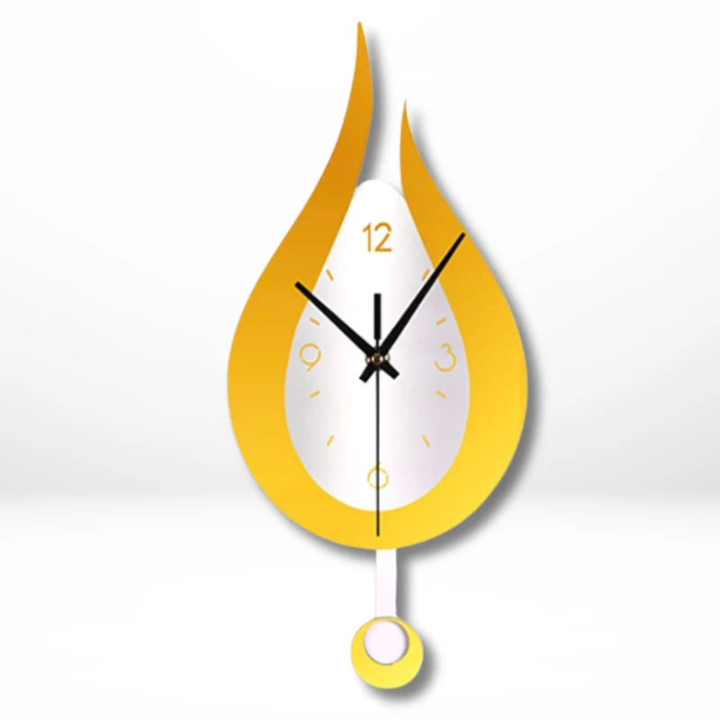 Moderne Acryl Waterdruppel Wandklok - Stijlvolle Design Klok