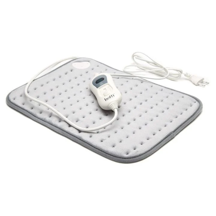 Botti Medic Series Grigio warmtekussen – 100W – 3 warmtestanden – Grijs – Verwarmingsmat / Heating Pad – Voor spierpijn en reumatische klachten