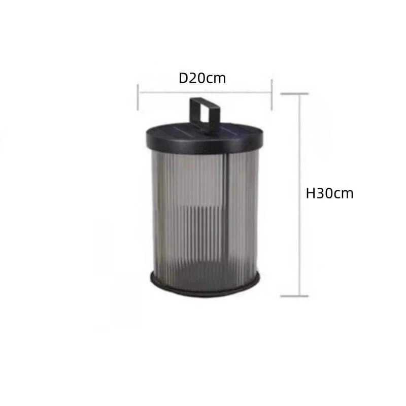 Kristal Glazen Buitenlamp - Solar Energie