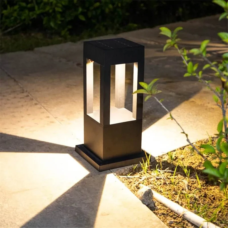 Tuinpadlamp - Zonne-energie LED Buitenlamp