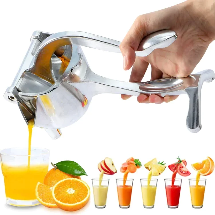 Handmatige Citruspers met Ergonomische Grip – Versgeperst Sap voor Citrusvruchten | Sansoti