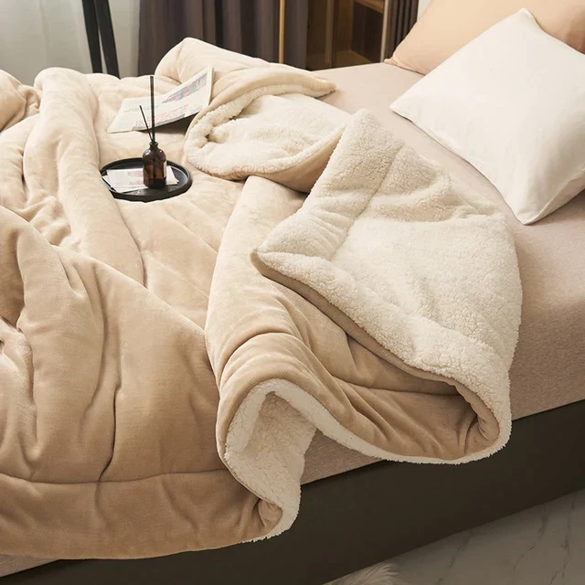 Luxe Flanel Fleece Plaid – Zachte Knuffelplaid voor Koude Avonden en Comfortabel Gebruik | Sansoti