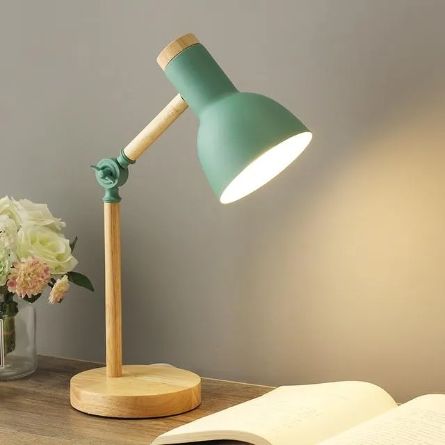 Scandinavische Houten Tafellamp | Minimalistisch Design