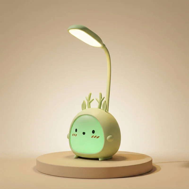 Oplaadbare Kinderlamp met Flexibele Arm en LED-Verlichting – Bureaulamp voor Kinderkamer | Sansoti