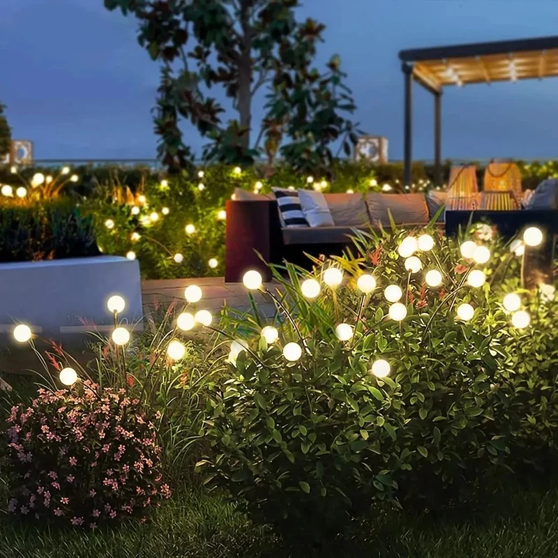 Solar Tuinverlichting | Flexibele LED Vuurvliegjes Effect