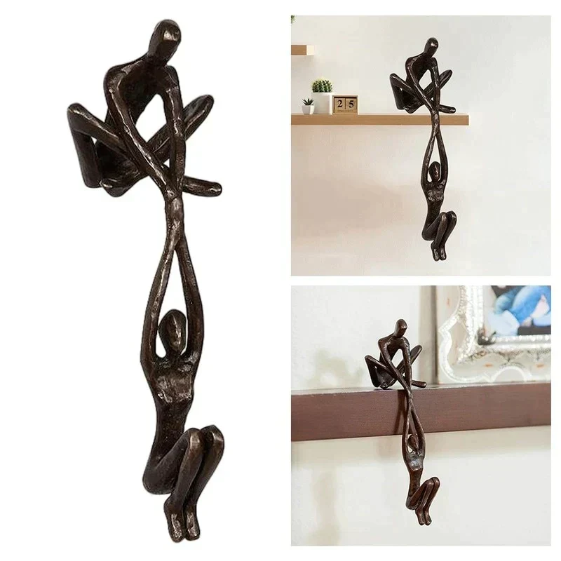 Liefde en Evenwicht Sculptuur | Unieke Huisdecoratie Beeldje