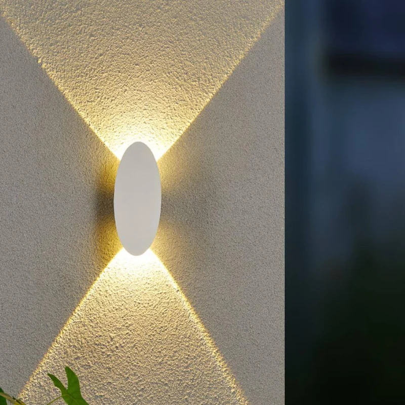 Moderne Buitenwandlamp - Ovaal & Rechthoekig Design