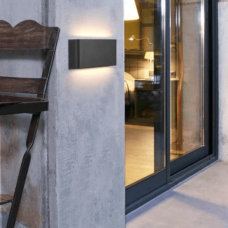 Moderne LED Buitenwandlamp - Waterdicht