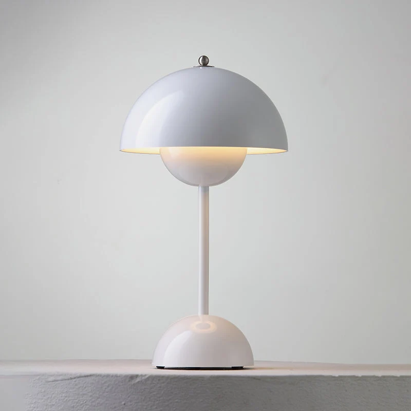 Draagbare Tafellamp met Oplaadbare Accu en Aanraakbediening – Snoerloze LED-lamp met 3 Kleurtemperaturen voor Binnen en Buiten | Sansoti