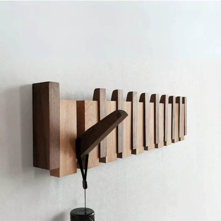 Kapstok | Pianovormig Design | Hoogwaardig Hout
