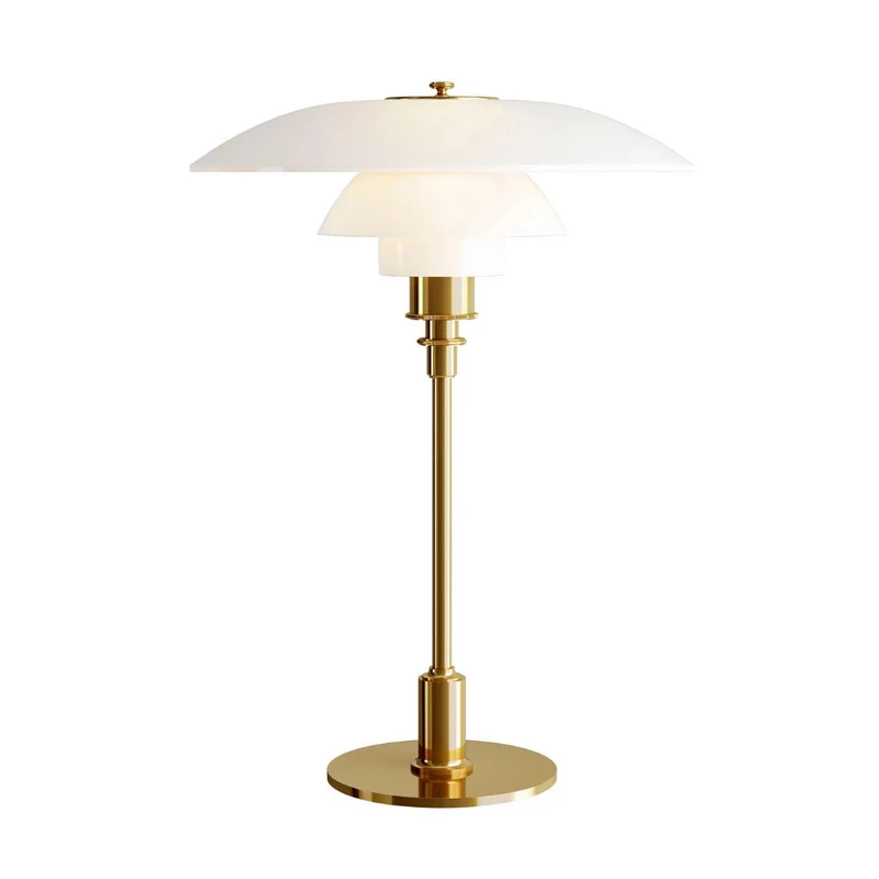 Lena Designer Noordse Tafellamp | Glas | LED | Scandinavisch