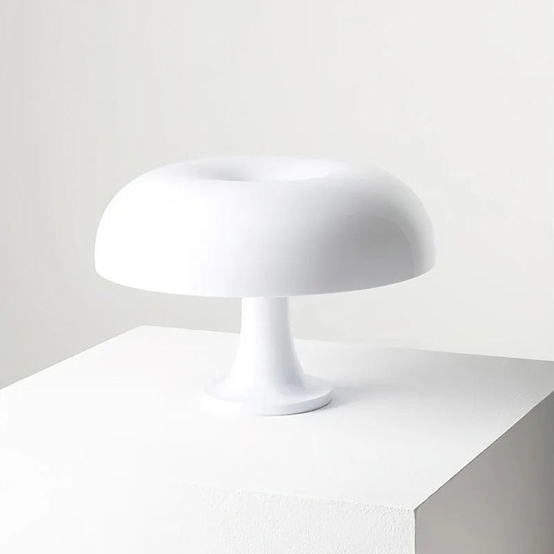 Paddenstoelvormige Tafellamp met 4 Lichtbronnen en Gedimde Retro Sfeer | Sansoti