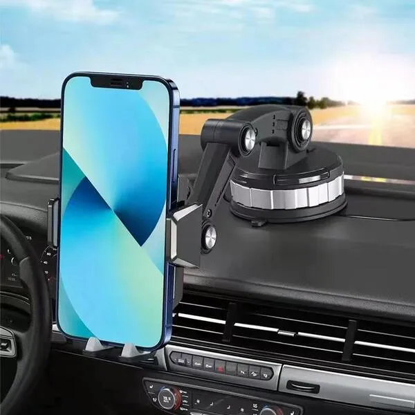 Universele Telefoonhouder Auto Voorruit & Dashboard 360° Draaibaar met Telescopische Arm | Sansoti