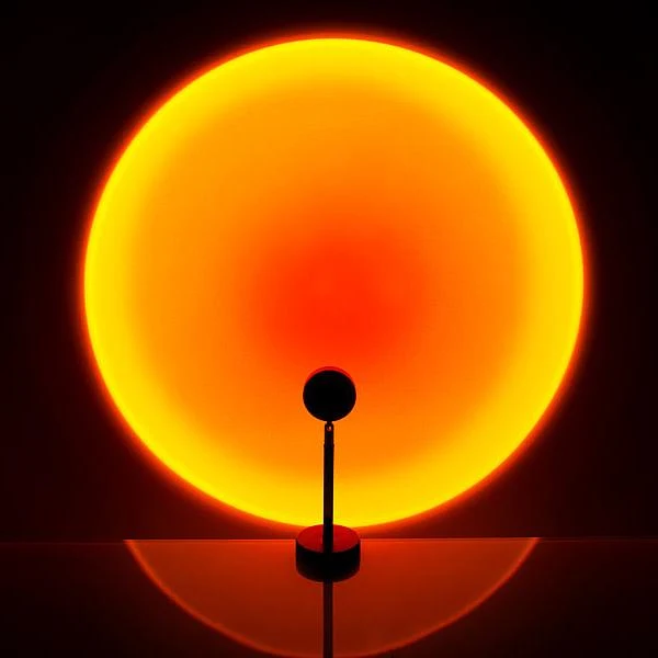 LED Sunset Lamp met 16 Kleurmodi en 360° Draaibare Kop voor Sfeerverlichting | Sansoti