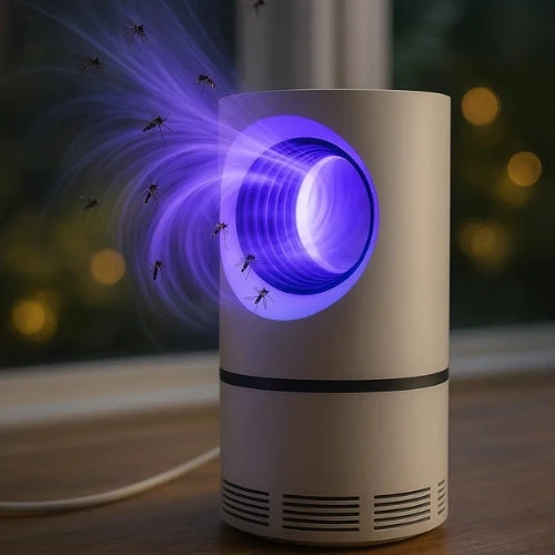 UV Insectenval voor Binnen en Buiten — Elektrische Muggen- en Vliegenval met Stille Werking | Sansoti