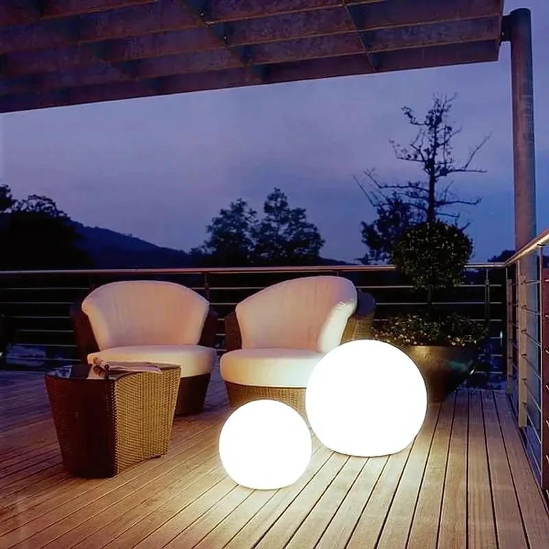 Decoratieve Bollamp op Afstandsbediening XS S M L XL Waterdicht IP65 Sfeerverlichting Tuin en Binnen LED-Lamp USB Oplaadbaar | Sansoti
