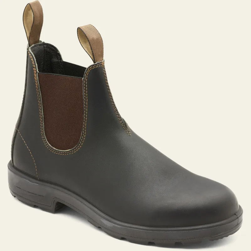 Waterdichte Chelsea Boots met Elastische Zijpanelen en Profielzool | Sansoti