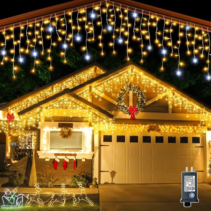 GlowCurtain Outdoor Lights - Feestverlichting voor Tuindecoratie
