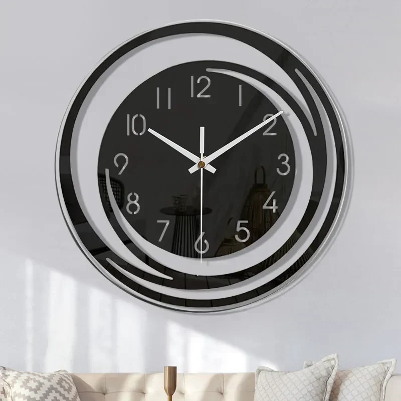 Moderne Cirkel Design Wandklok - Stijlvolle Interieurdecoratie
