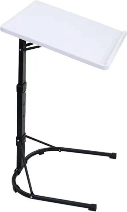 Livista® Laptoptafel - Bijzettafel Laptop - Inklapbare tafel - Wit - Opvouwbaar