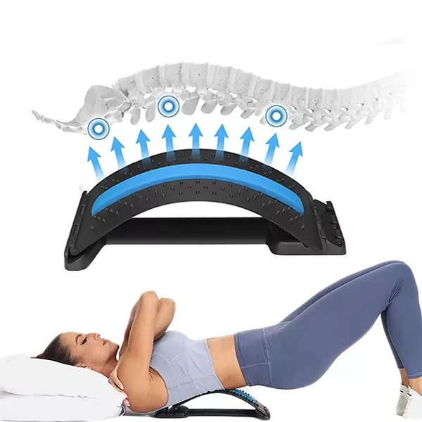 SpineEase - Rugtrainer met Verstelbare Steun en Acupressuur