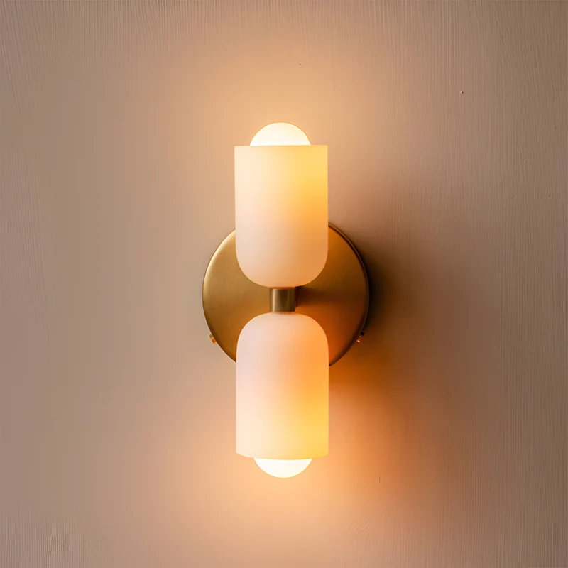 Duolight - Dubbele koppen wandlamp voor binnen