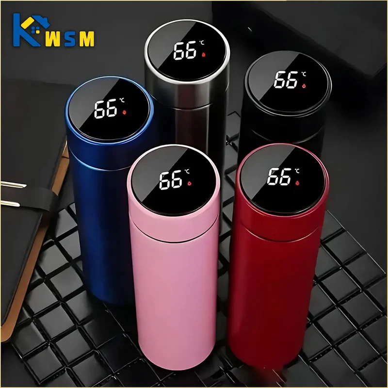 Smart Waterfles — Met LED-temperatuurdisplay