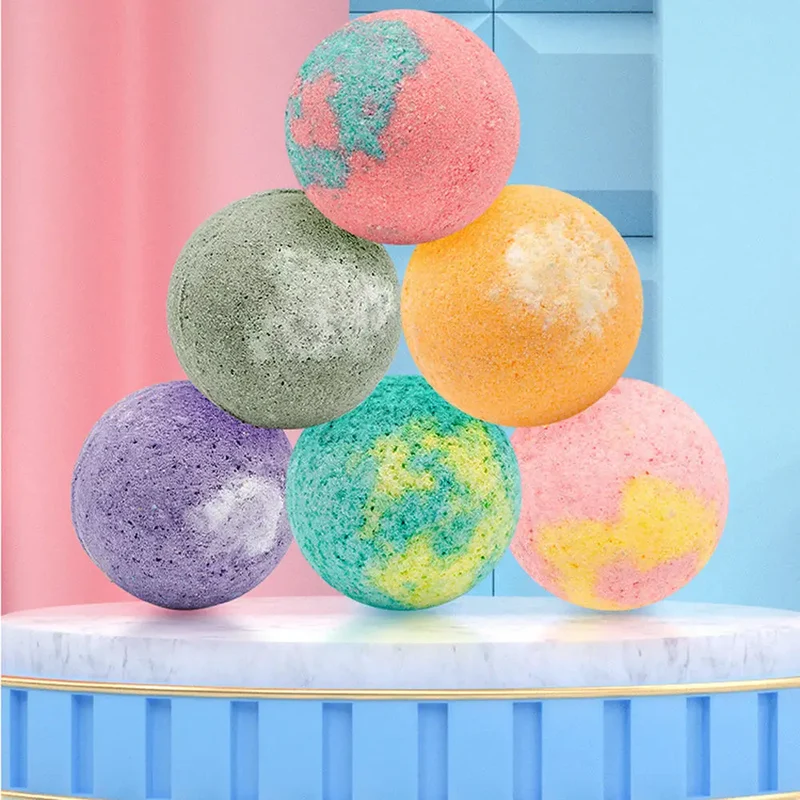 Bath Bombs Set van 12 — Mini Badbruisballen (mix incl. lavendel)