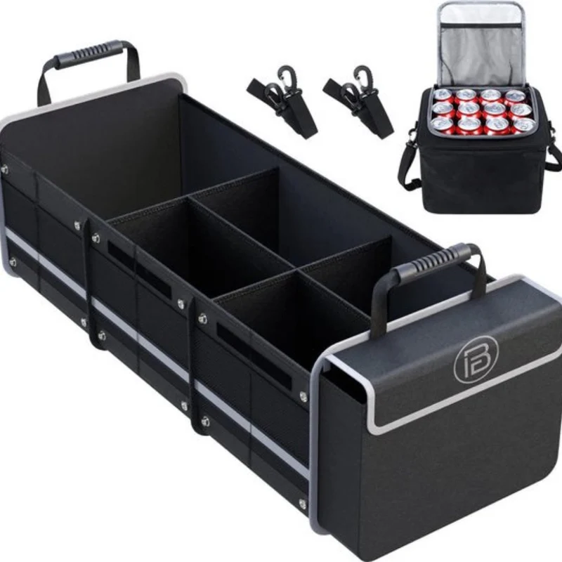 Livista Kofferbak Organizer - Auto Organizer - Opbergbox - met koeltas - drie compartimenten