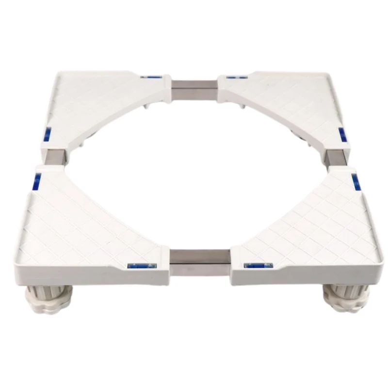 Livista® - Verstelbare Wasmachinestandaard - Wit - Max.300 kg - Geschikt voor Koelkast/Wasmachine/Droger/Vrieskast - Universele Standaard